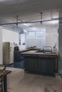 Empty Interior Of Modern Design Office kitchen