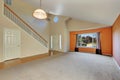 Empty interior of a new cute, clean house Royalty Free Stock Photo