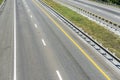 Empty Interstate Highway Copy Space Royalty Free Stock Photo