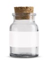 Empty jar Royalty Free Stock Photo
