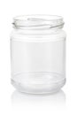 Empty jar Royalty Free Stock Photo