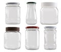 Empty jar Royalty Free Stock Photo