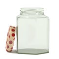 Empty jar with cap