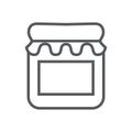 Empty jar icon