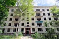 Empty Khrushchev house, renovation in Moscow