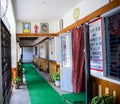 A empty kindergarten school corridor