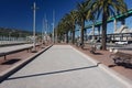 Empty LA city park bocce courts during Covid-19