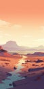 Eerily Realistic Desert Masterpiece: A Graphic Inspired By Atey Ghailan