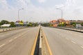 Empty lane bridge