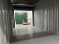 Empty storage room in a storage facility Royalty Free Stock Photo