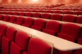 Empty Lecture Hall Close-up Royalty Free Stock Photo