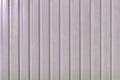 Empty light gray background for layouts and sites. Corrugated metal sheet close up Royalty Free Stock Photo