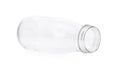 empty liquor bottle on a white background Royalty Free Stock Photo