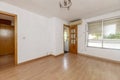 Empty living room with access door to several rooms Royalty Free Stock Photo