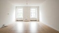 empty living room (ai generated) Royalty Free Stock Photo