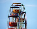 Empty Lonely Ferris Wheel Early in the Evening