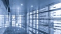 Corridor of modern commercial building Royalty Free Stock Photo
