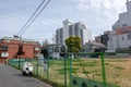 Empty lot in Japan Tokyo Aoyama Royalty Free Stock Photo
