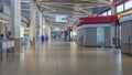 Empty main Airport Terminal - A, at Berlin Tegel `Otto Lilienthal` Airport, during the corona pandemic lockdown caused by the nove