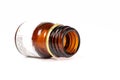 Empty medicine bottle Royalty Free Stock Photo