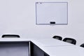 Empty meeting room in the office with tables and chairs Royalty Free Stock Photo