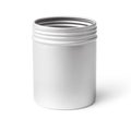 Empty metal can container Royalty Free Stock Photo