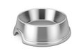 Empty Metal Stainless Steel Bowl for Dog, Cat or other Pets. 3d