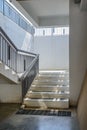 Empty modern building stairway Royalty Free Stock Photo