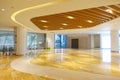 Empty modern commercial building lobby office corridor  hotel  hall Royalty Free Stock Photo