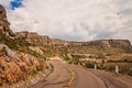 Empty mountain road in Argentina Royalty Free Stock Photo