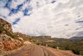 Empty mountain road in Argentina Royalty Free Stock Photo