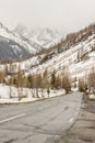 Empty mountain route - Switzerland