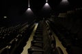 Empty movie theater