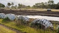 Empty Muddy Bike Racing Track Royalty Free Stock Photo