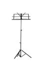 Empty music note stand Royalty Free Stock Photo