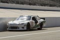 Empty Nascar race car on pit row Royalty Free Stock Photo