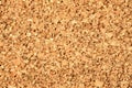 Empty natural cork board texture Royalty Free Stock Photo