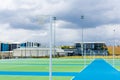 Empty Netball Courts