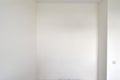 Empty niche in the bedroom for a built-in wardrobe Royalty Free Stock Photo