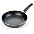 Empty nonstick pan isolated on white background Royalty Free Stock Photo