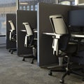 Ofice chairs in a row Royalty Free Stock Photo