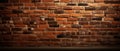 Empty old brick wall background texture for design With Copy Space Royalty Free Stock Photo