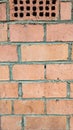 Empty Old Brick Wall Texture. Painted Distressed Royalty Free Stock Photo