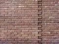 Empty Old Brick Wall Texture. Painted Distressed Wall Surface. Royalty Free Stock Photo