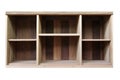 Empty old Wood Shelf Royalty Free Stock Photo