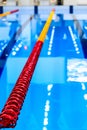 Empty Olympic swimming pool Royalty Free Stock Photo