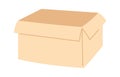 Empty Paper Box Royalty Free Stock Photo