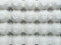 Empty paper egg container, Texture top view Royalty Free Stock Photo