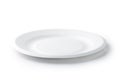 empty paper plate Royalty Free Stock Photo
