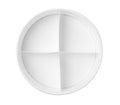 empty paper plate Royalty Free Stock Photo